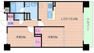 Welina江坂の物件間取画像